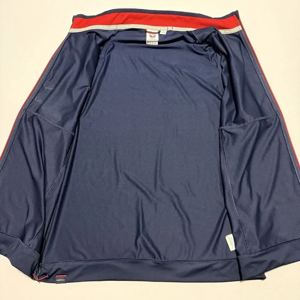 Puma x Volition America Vest Men’s L Navy Blue Performance Cover Golf Full Zip